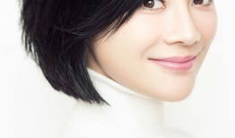 袁姗姗短发写真展露素雅清新气质